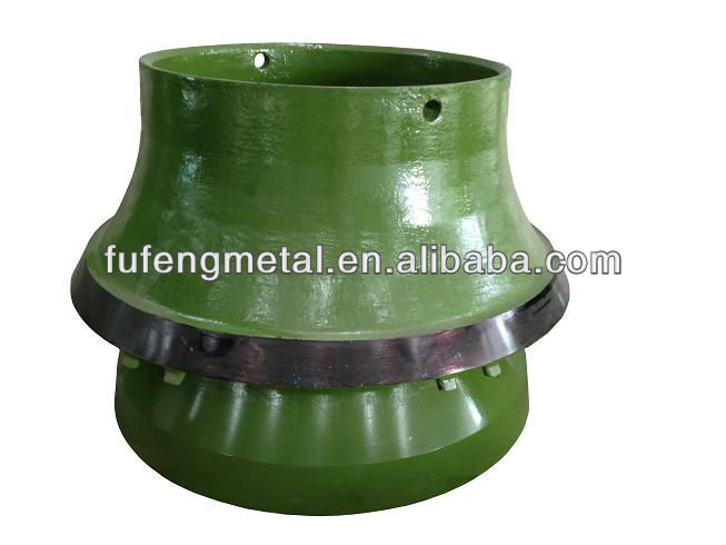 manganese bowl crusher liner