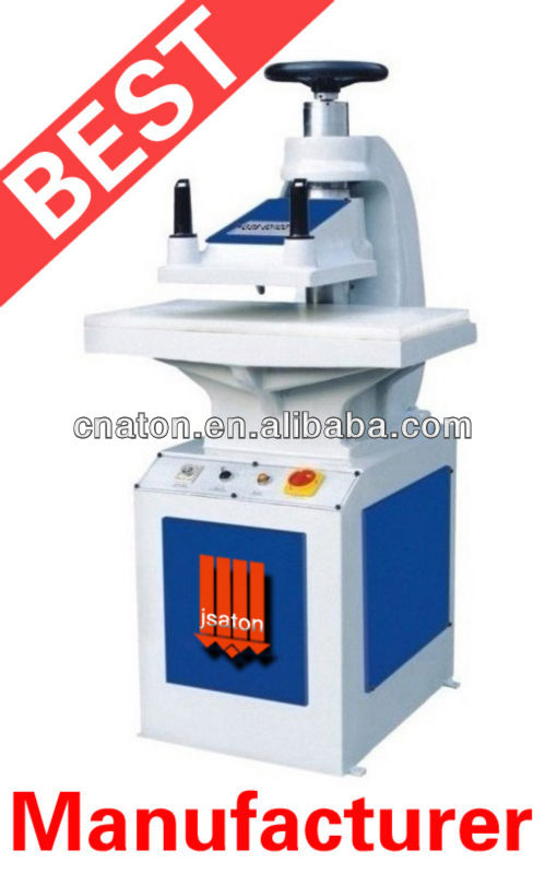manual swing beam die cutting press machine for fabric,JSAT JSAT-80/120/160 manual swing beam die cutting press machine for fabric,JSAT
