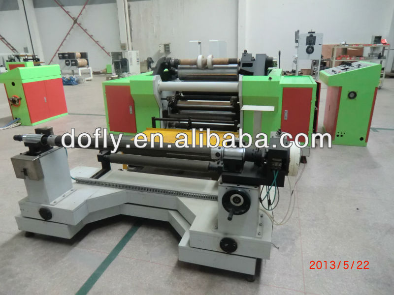 Manufacturer automatic thermal paper roll slitting machine