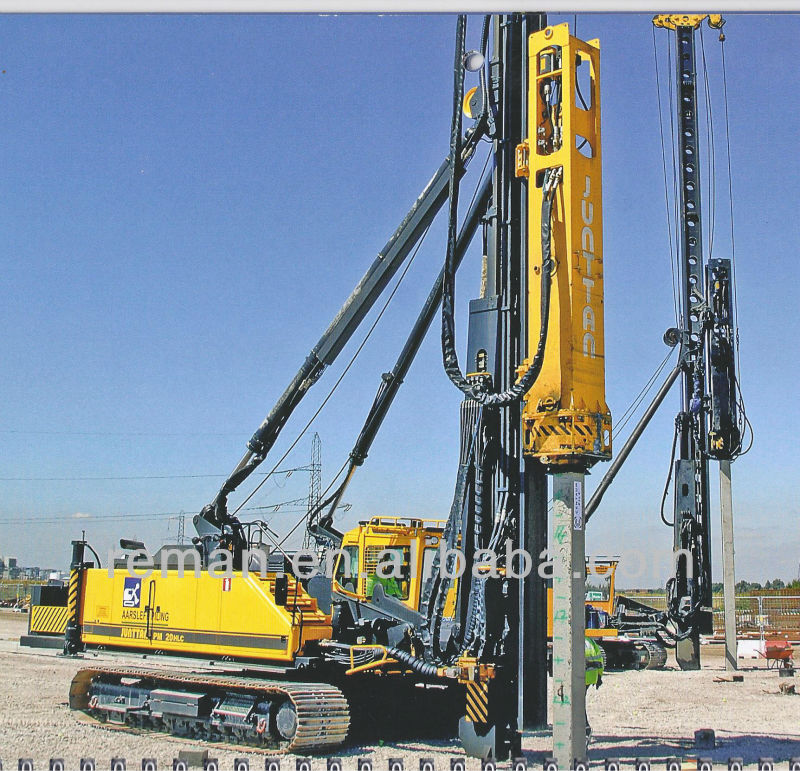 manufacturer of YEMER1270 hydraulic vibrating pile driver