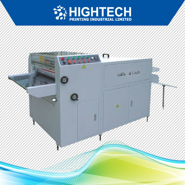 Manul feeding coating machine