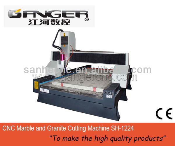 Marble and Granite Cutting Machine SH-1224ATC router cnc