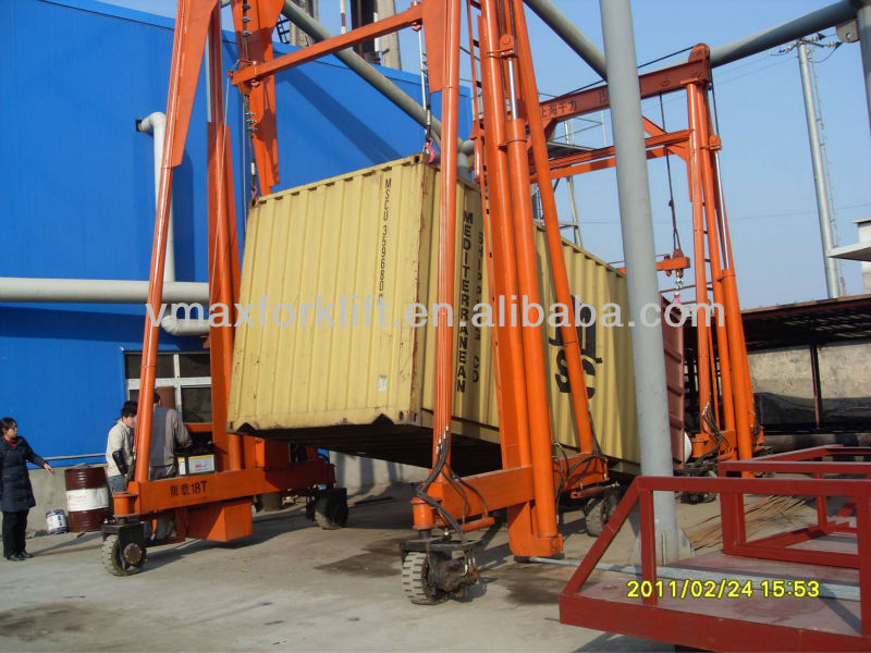 mast mobile container crane