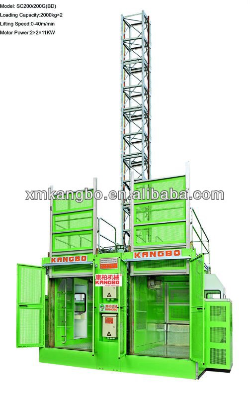 Material construction hoist