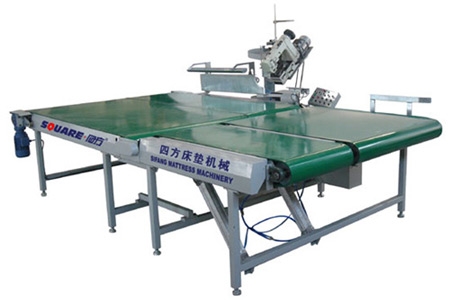 Mattress machine Auto-flipping tape edge machine