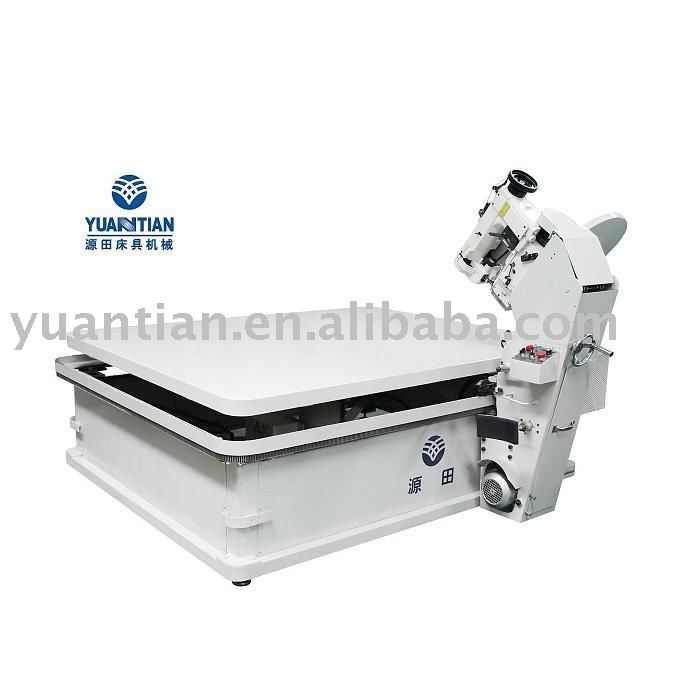 mattress tape edge machine with chainstitch sewing head