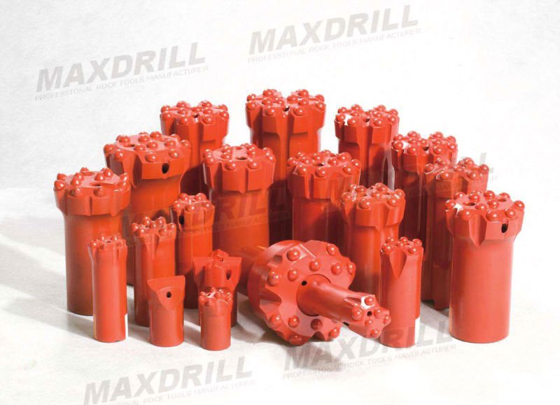 MAXDRILL Button Bit R25,R28,R32,R35,R38,T38,T45,T51