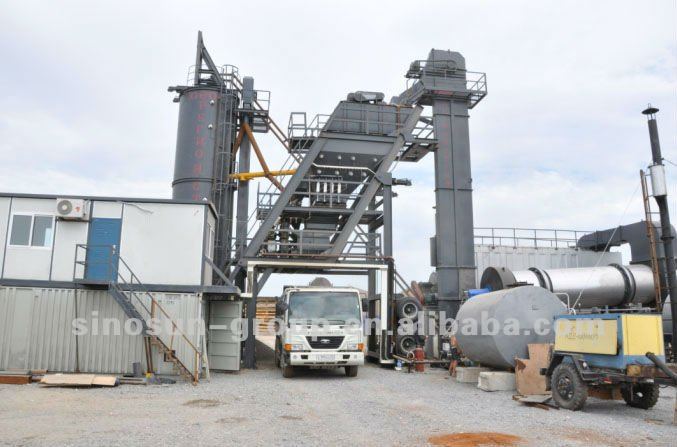 MB1500 Mobile Asphalt Batch Mix Plant ( 120 T/H)