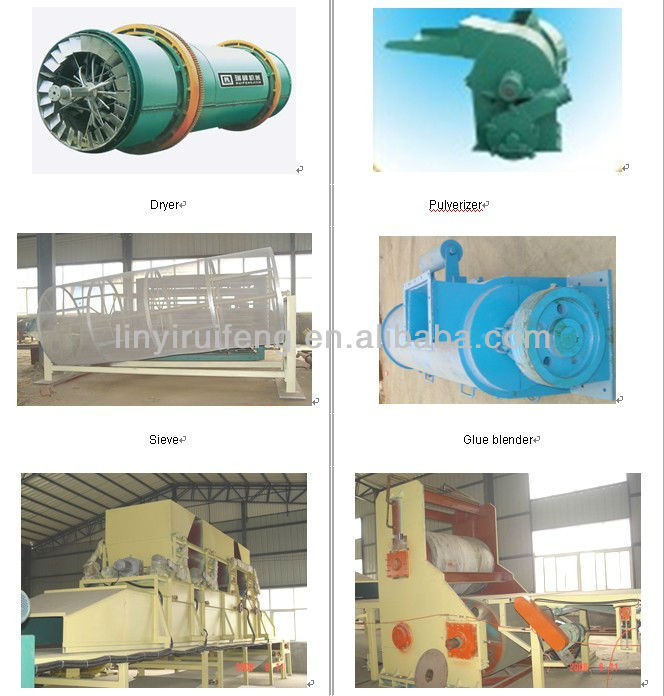 MDF equipment/MDF production line/MDF making machinery