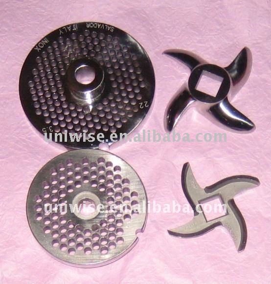 Meat grinder parts,plate and knife