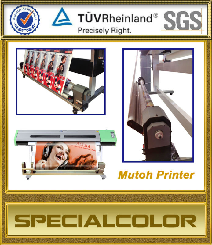 Media Take-up Roller System For Mutoh Printer