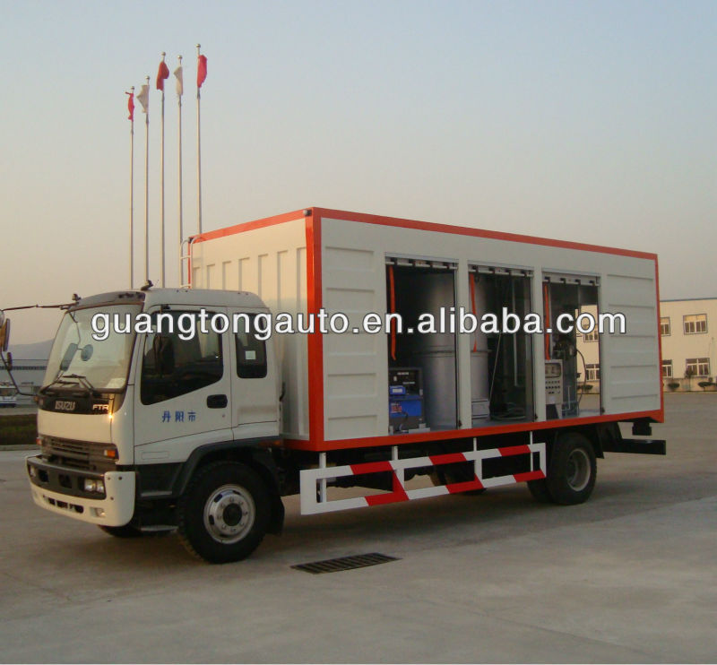 medical waste incineration vehicle