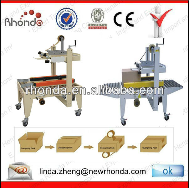 Meet your market of carton box sealing machine with 300sets/month