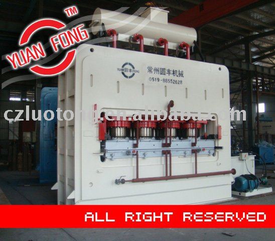 melamine press machine