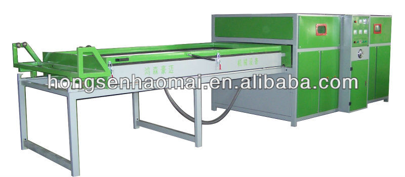 Membrane / foil Vacuum Press Machine in wood furniture HSHM2500YM-D