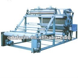 Mesh belt attaching machine