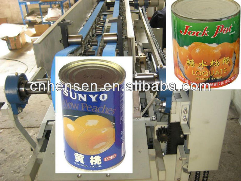 metal food tin cans machine