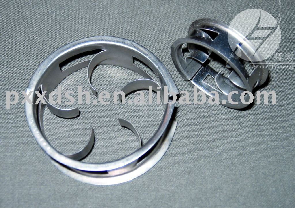 metal random packing:316L metallic cascade mini ring in absorption column