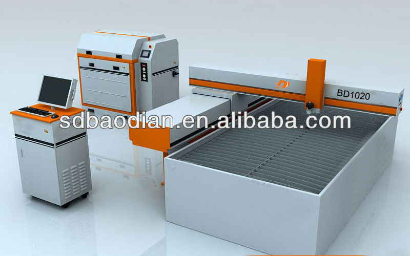 metal stone water jet cutting machine 2030