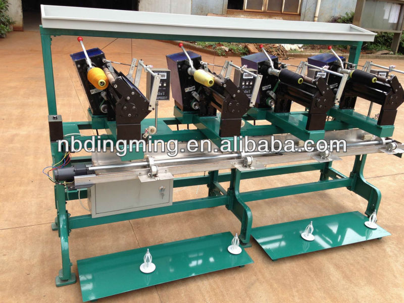 Metallic yarn winding machine pineapple cone winder