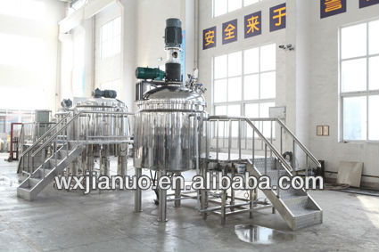 MF Stainless Movable steel Storage Tank,Cream,Cosmetics,Food Mixing Tank