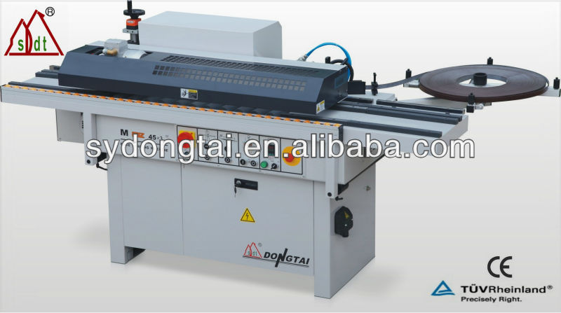 MFBZ45 3 type of semi-automatic pvc edge banding machine