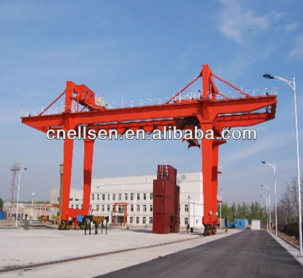 MG Model Double Beam Rail Electric Gantry Cranes