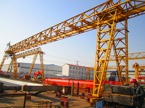 MH Model outdoor truss gantry crane 20ton