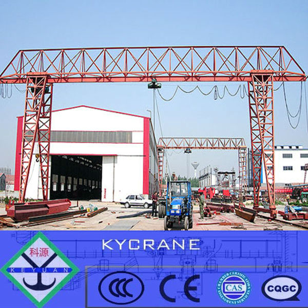 MH Model Truss structure portal gantry Cranes 16ton