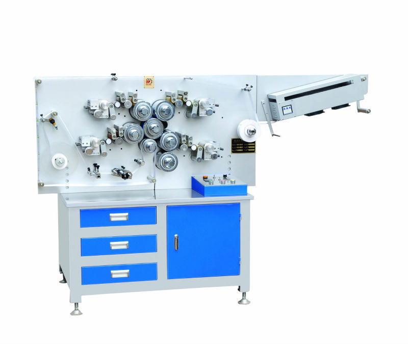MHL-1004S high speed rotary ribbon printing machine (4c, 3color+1color offset ink)