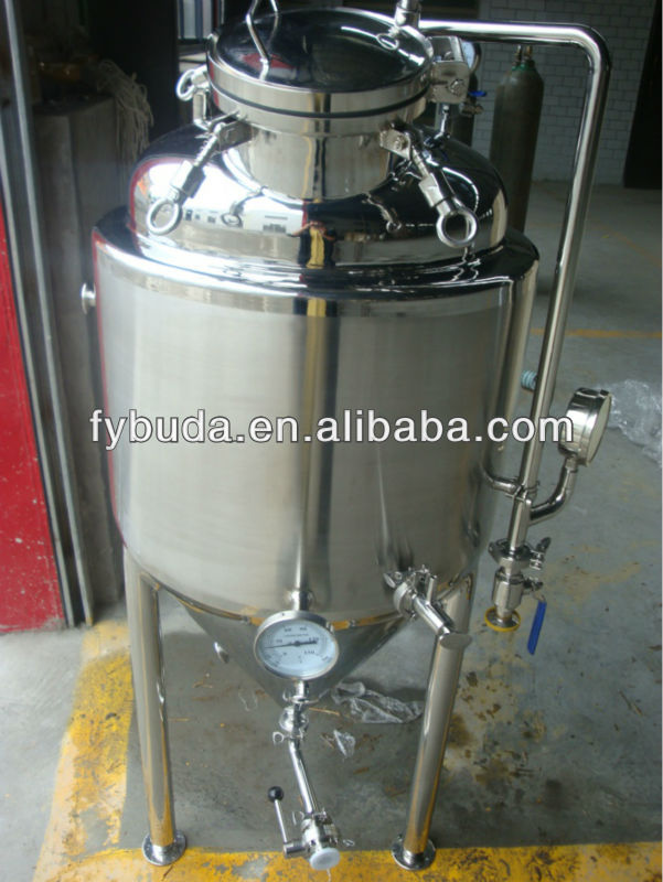 micro beer brewery equipment, three layers beer fermenter