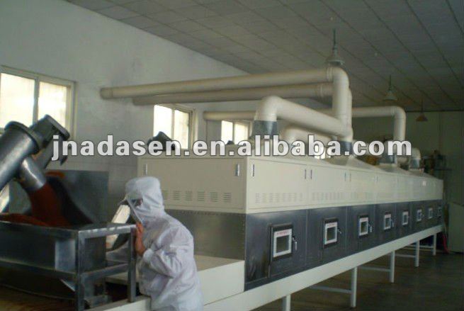 Microwave chili powder sterilization machine