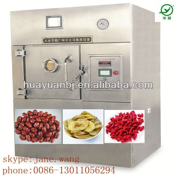 microwave dehydrator/vacuum drying machine/microwave herb drying machine