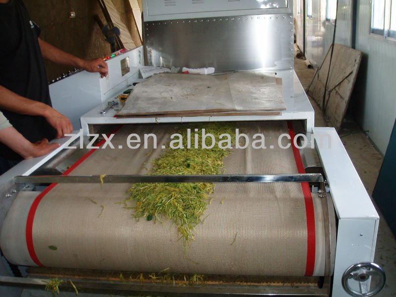 microwave tunnel dryer, Microwave Machine for flavoring