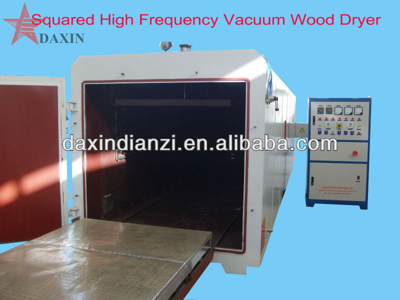 Microwave vacuum dryer for wood with different sizes to dry all kinds of wood