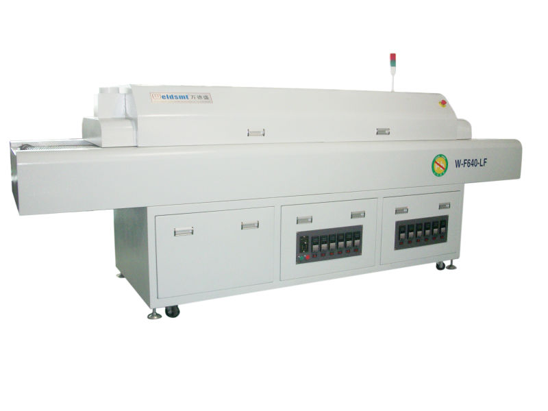 Middle bottom control reflow oven soldering machine