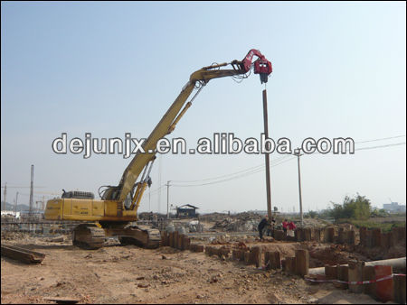 MIL-40-HF Powerful Hydraulic Vibratory Pile Hammer