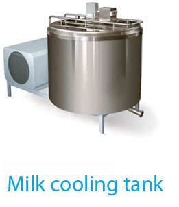 milk cooler manufacture / bulk milk cooler tank