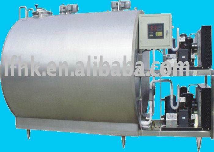 Milk cooling tank