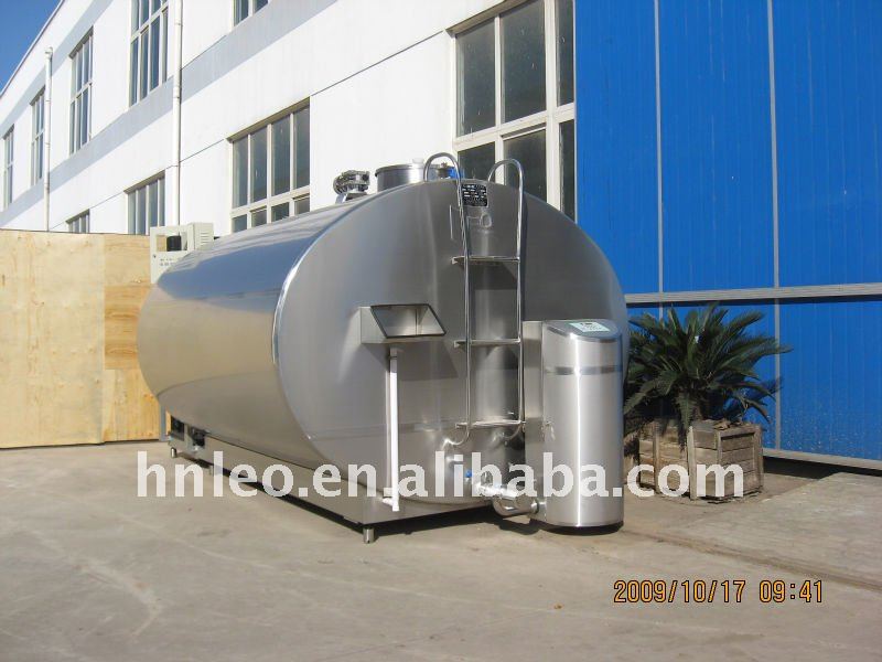 Milk cooling tank 3000-10000L with CIP system