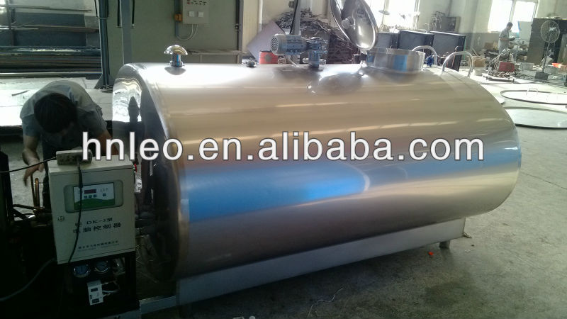Milk cooling tank directly cooling storage insulation cooler tank