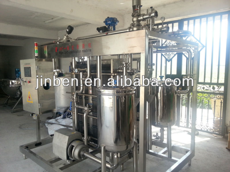 Milk pasteurization equipment