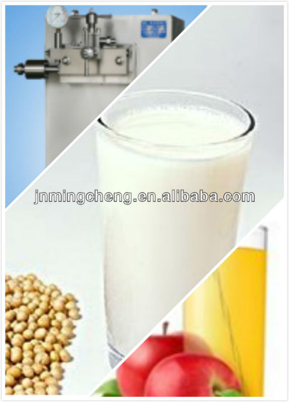 milk pasteurizer and homogenizer
