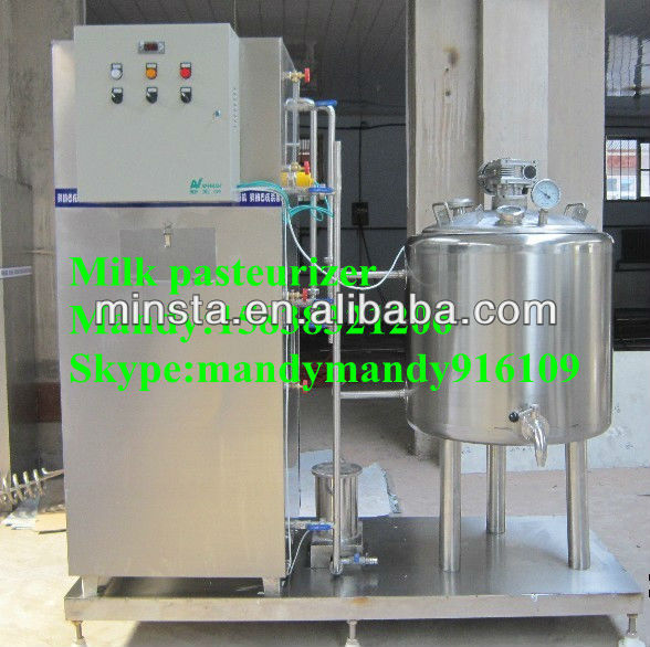 milk pasteurizer, juice pasteurizer, small pasteurizer, HTST pasteurizer tank and whole line. SUS304 material. Best price for u