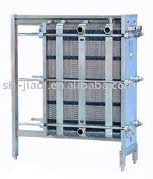 milk plate-type heat exchanger