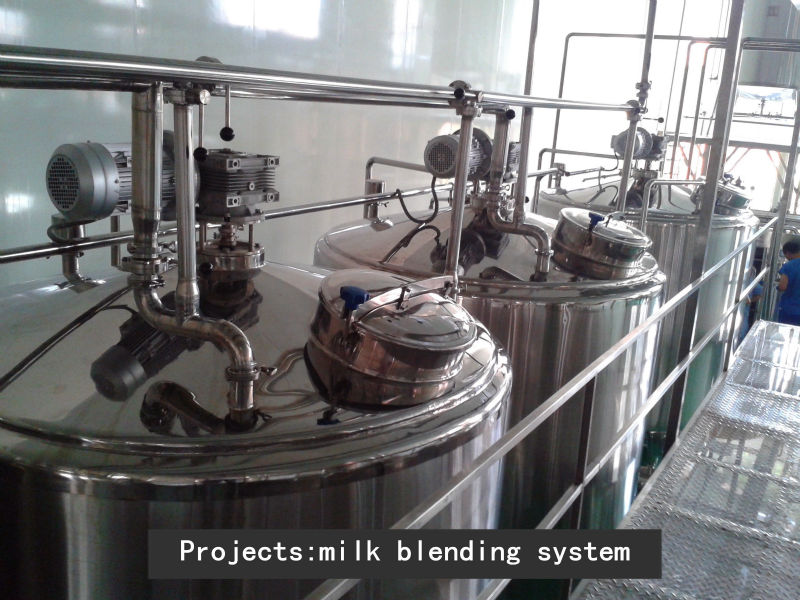 milk production line