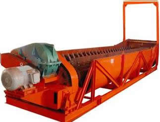 Mine spiral washing machine for gold ore