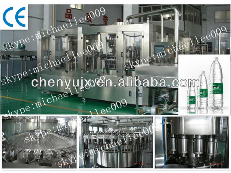 Mineral Water PET Bottle Filling Machine