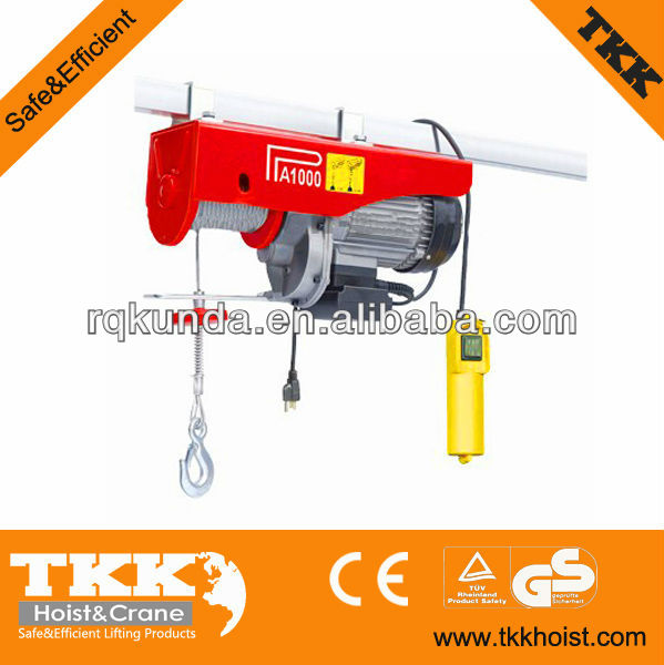 Mini Electric Hoist PA200B CE GS Certification