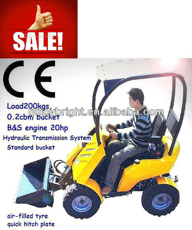 mini skid steer loader,dingo with seat and sunproof,B&S engine,CE paper